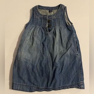 4 year old Baby Gap denim vest dress